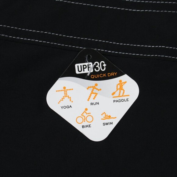 Zeroxposur Shorts NWT Womens 2XL XXL Black Sun Smart Stretch Woven Quick Dry - Picture 4 of 14